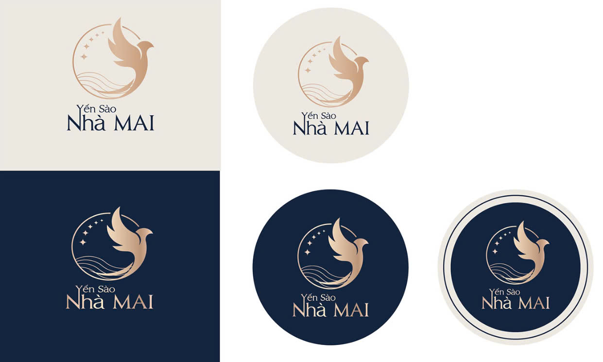 Thiết kế logo yến sào đẹp mắt và cuốn hút
